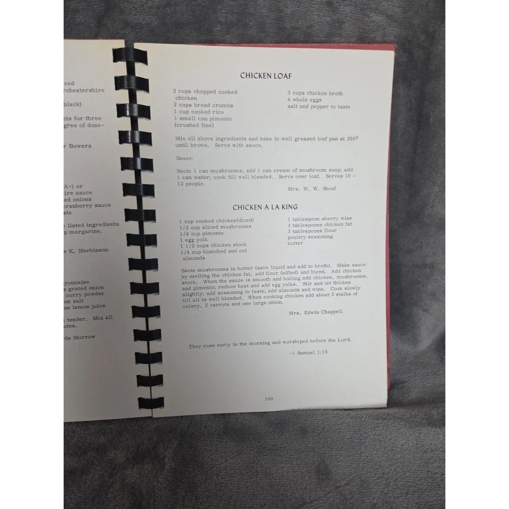 Emmanuel Lutheran Church High Point, NC‎ Cookbook 1962 North Carolina